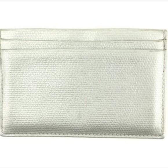 Chanel ID Wallet Coco Button Silver leather Woman unisex Authentic Used C3538 - Picture 2 of 7